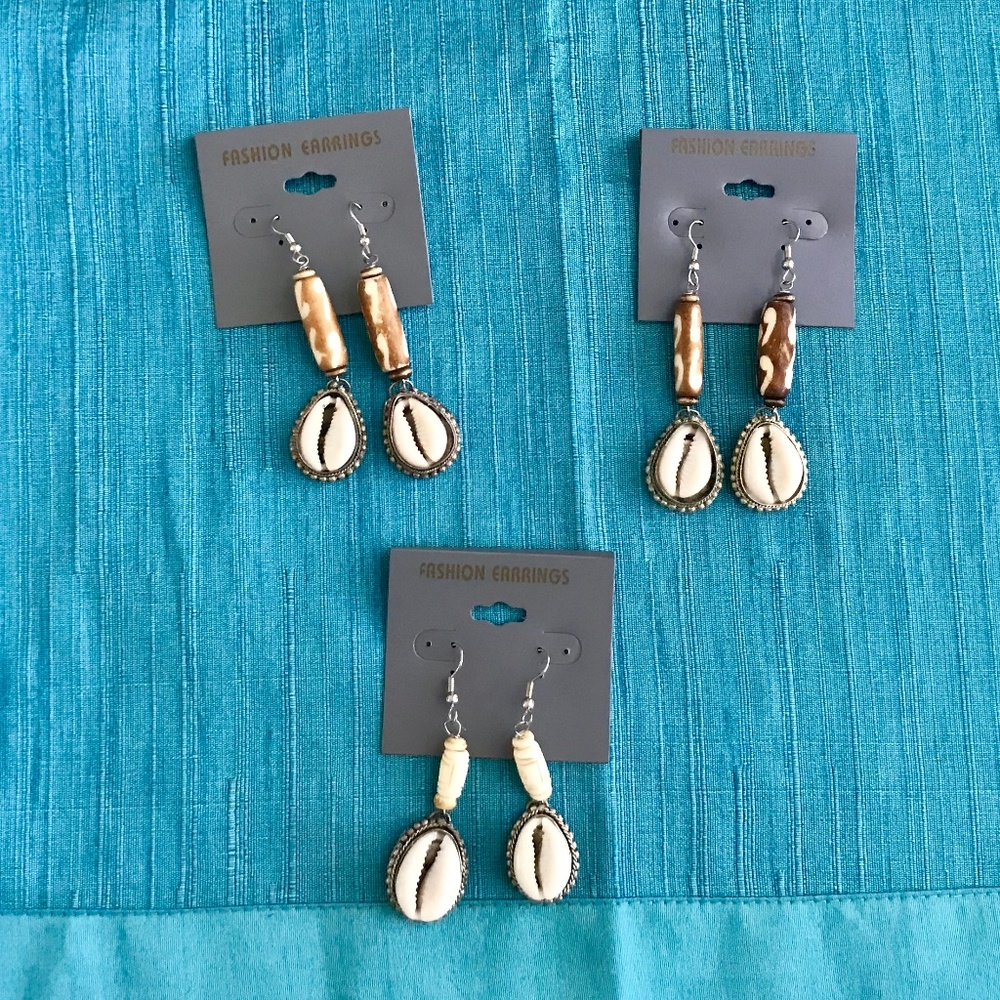 Prosperity Seashell Earrings